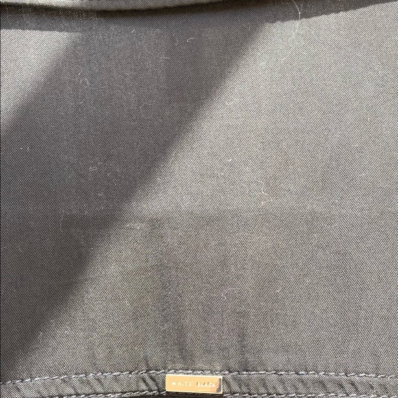 WHBM Twill shirt dress - never worn w/tag/extra button. No rips, tears, stains. - Picture 3 of 6